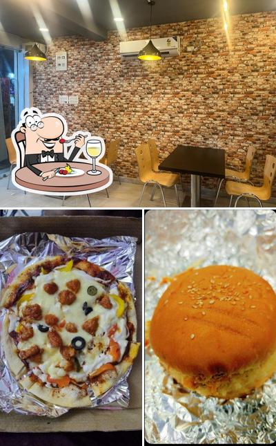 The picture of food and interior at Al Rawabi Cafeteria