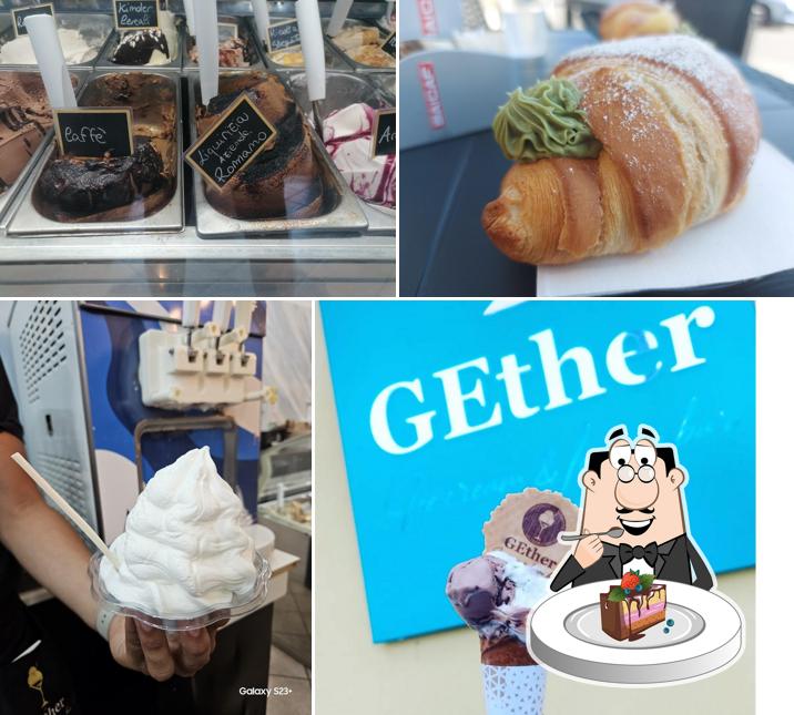 Torta al cioccolato al GEther Icecream & Loungebar