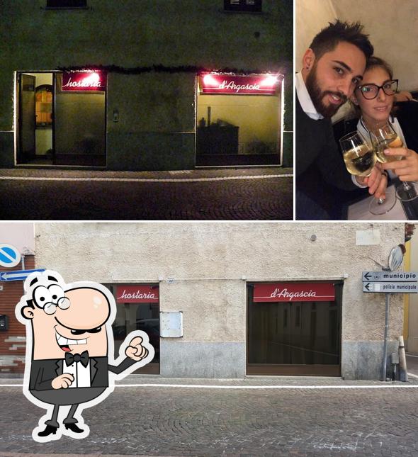 Gli esterni di Hostaria d'Argascia