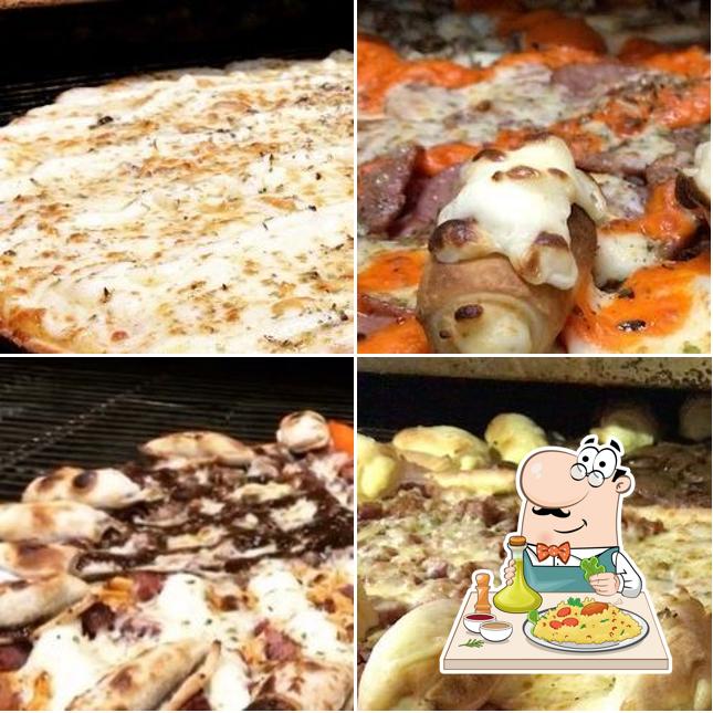 Platos en Pizza Jow's