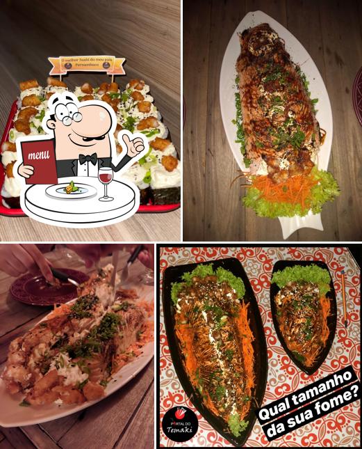 Peixe frito em Portal do Temaki