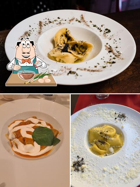Ravioli al St. Bartholomeo Bistrot Lucca