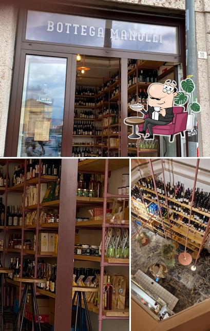 Dai un'occhiata agli interni di Bottega Manolli