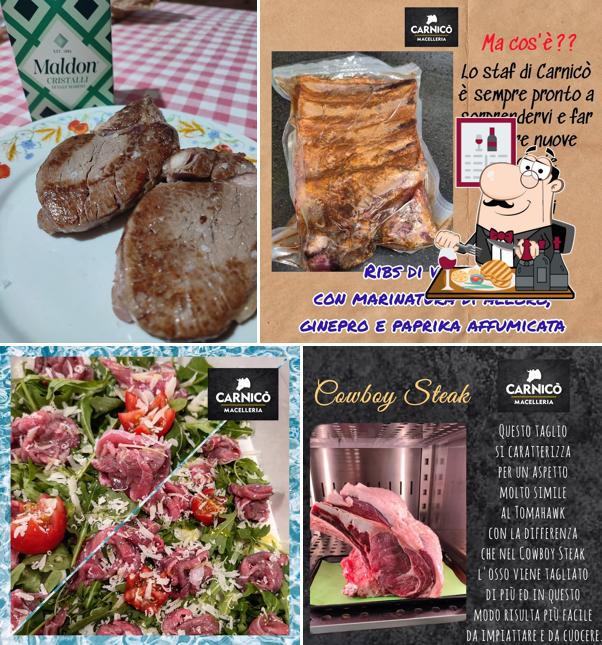 Carnicò propone pasti a base di carne