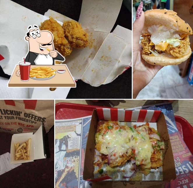 French fries at Kfc chicken