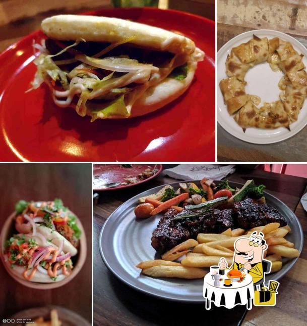 Food at Monk's Plate