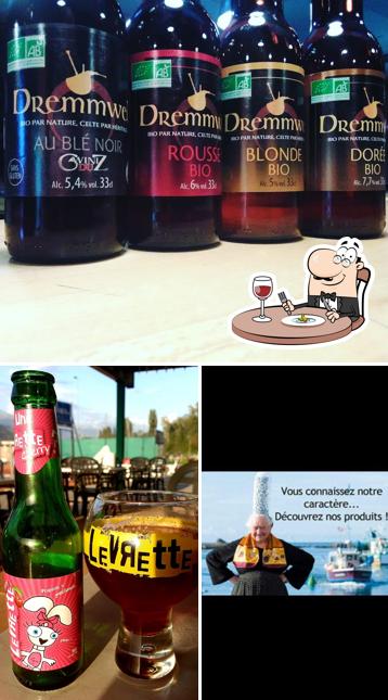 Cibo al Crêperie Bretonne du camping Sedunum