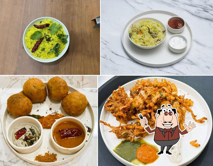 Meals at Kakatiya cafe - Authentic South