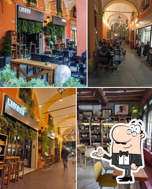 Gli interni di L'Archivio