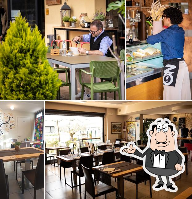 Dai un'occhiata agli interni di Osteria Longon