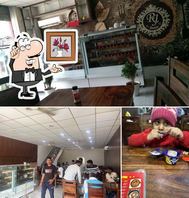 The interior of Rajpal family restaurant