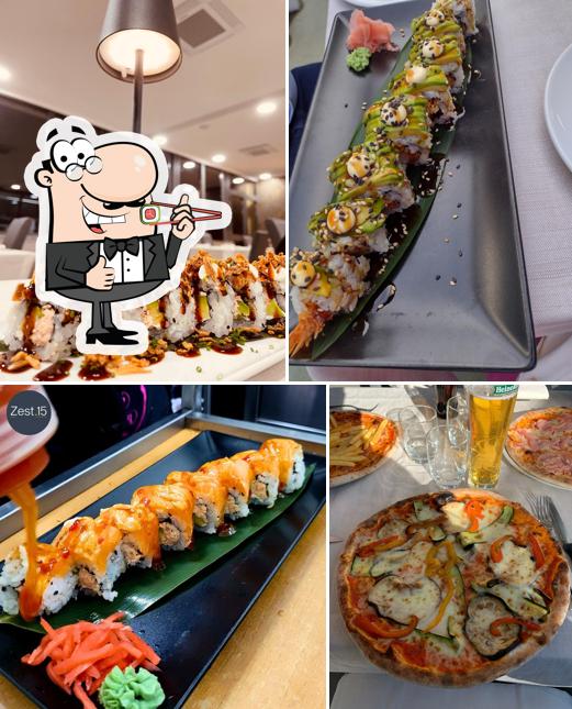 Scegli le diverse opzioni di sushi Scegli le diverse opzioni di sushi