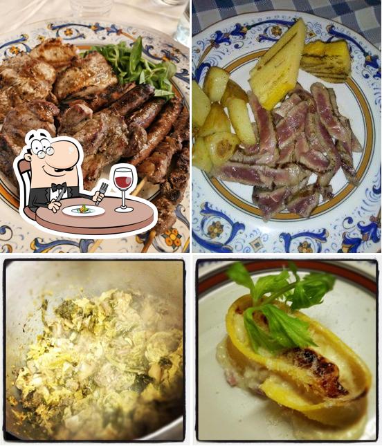 Platti al Ristorante La Meridiana