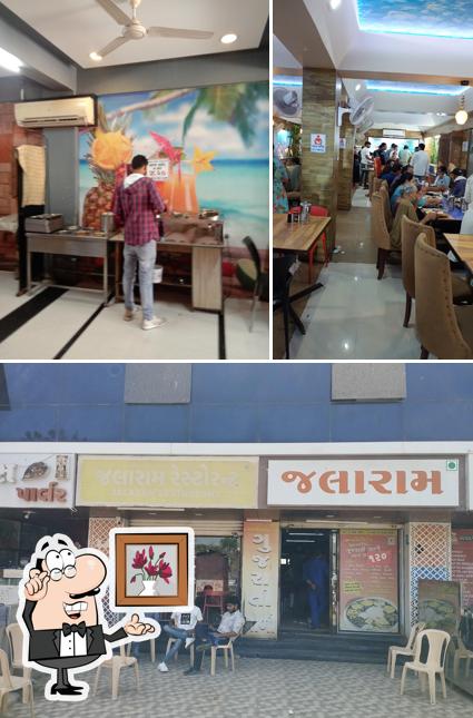 Check out how Jalaram restaurant looks inside