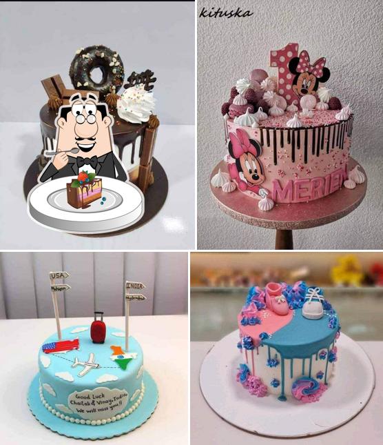 Chocolate cake at Monginis Cake Shop Krishna Nagar