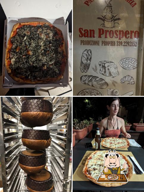 Scegli una pizza a Panificio Pizzeria San Prospero - Antico Forno Vitali