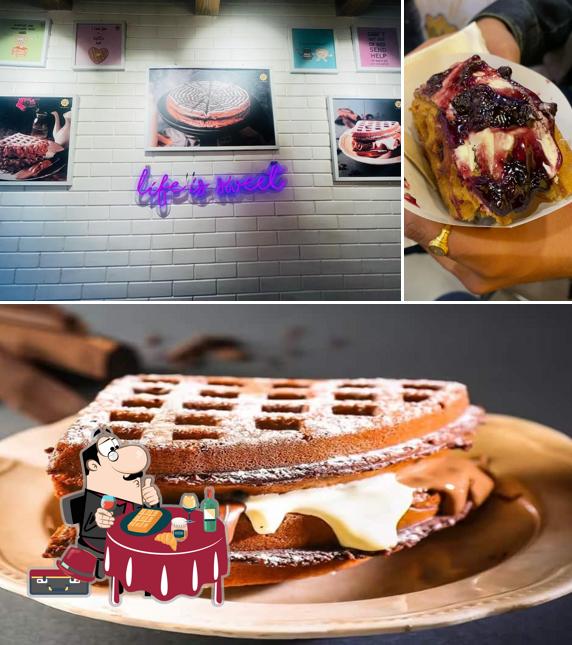 Waffles at The Belgian Waffle Co