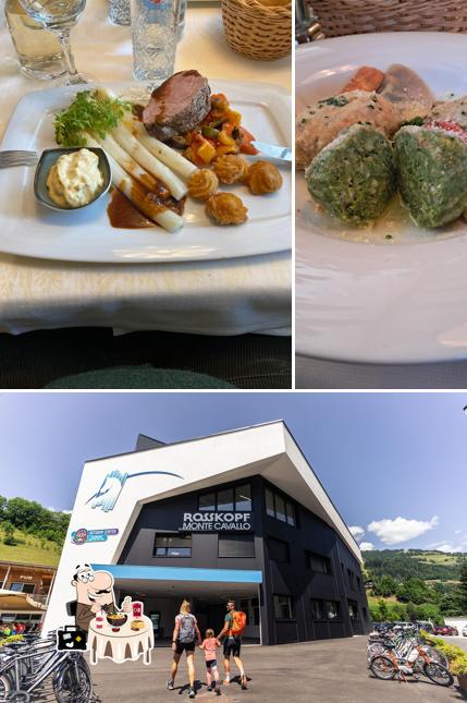 Tra le diverse cose da Hubertushof si possono trovare la cibo e esterno