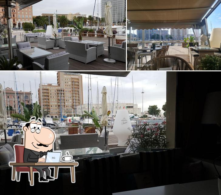 Gli interni di Off Shore By Hublot