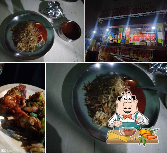 Spaghetti bolognese at Anand Fast Food