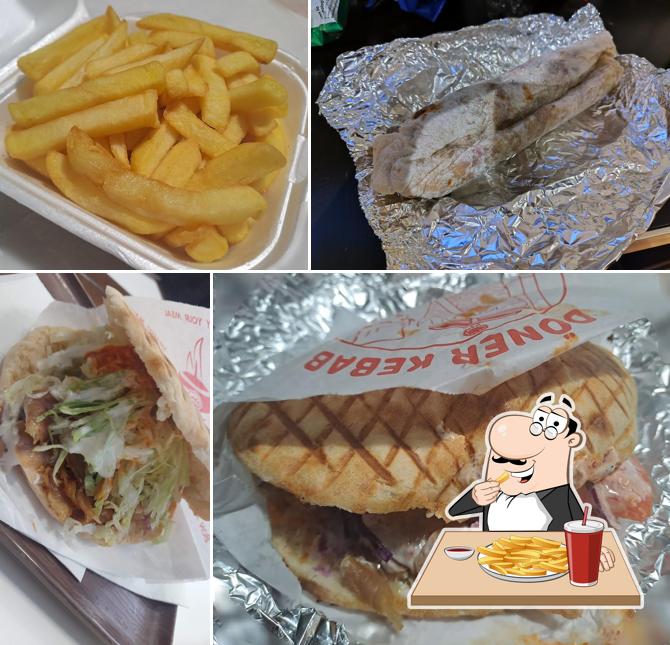 Patatine fritte al Marelli Turkish Kebap Pizza