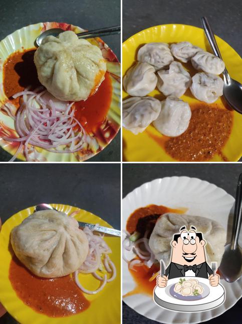Dumplings at Akansha Fast Food