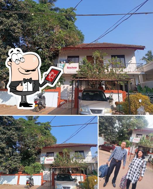 You can get some fresh air at the outside area of Beachway Guest House