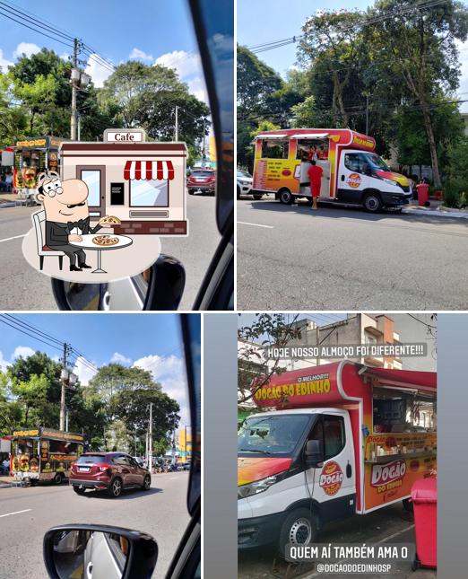 O exterior do Dogão do Edinho