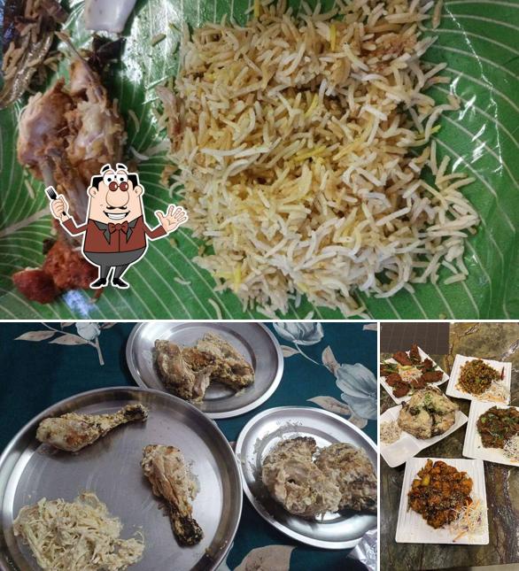 Pulled pork sandwich at Habibi Cafe Mandi Restaurant