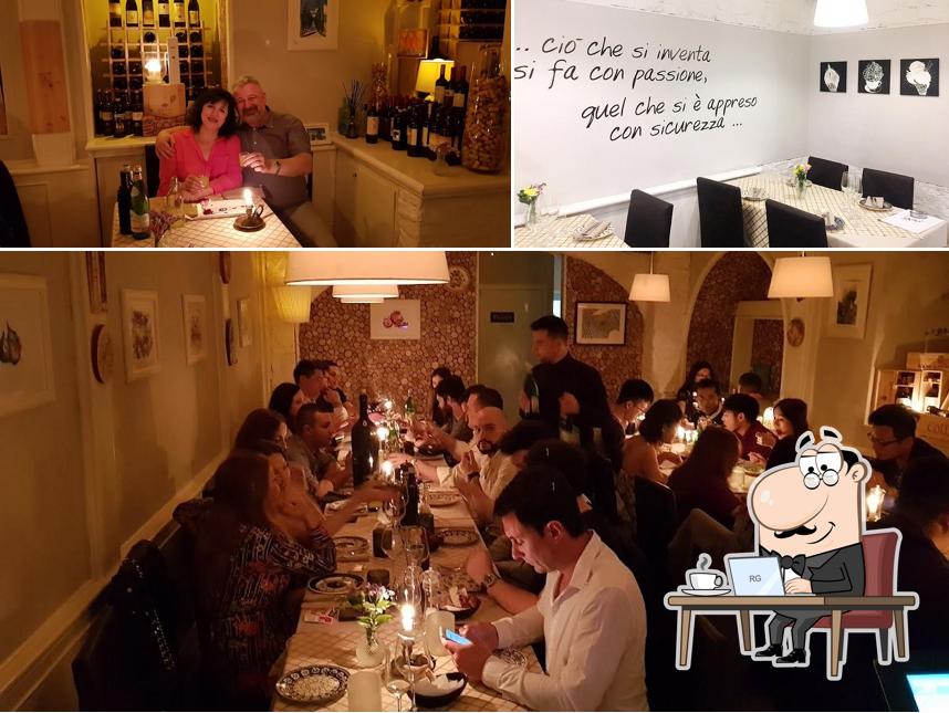 Gli interni di Ristorante Hostaria Il Desco