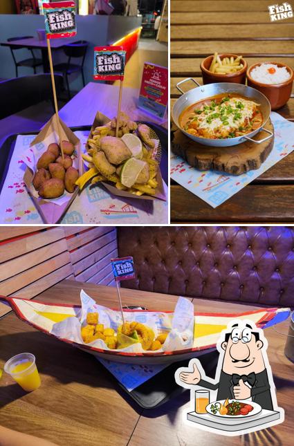 Platos en Fish King - Av. Bandeirantes