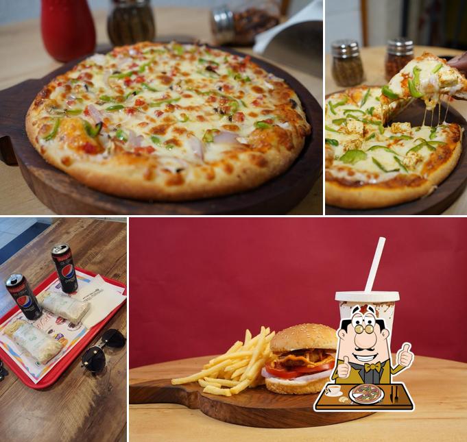 Get pizza at Hungry Point