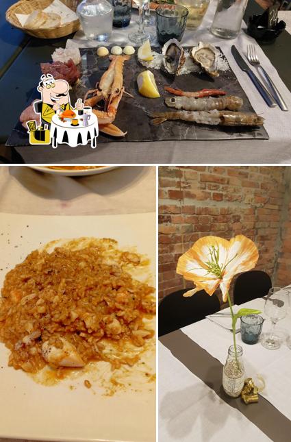 Cibo al Ristorante di pesce La Fortezza Rimini