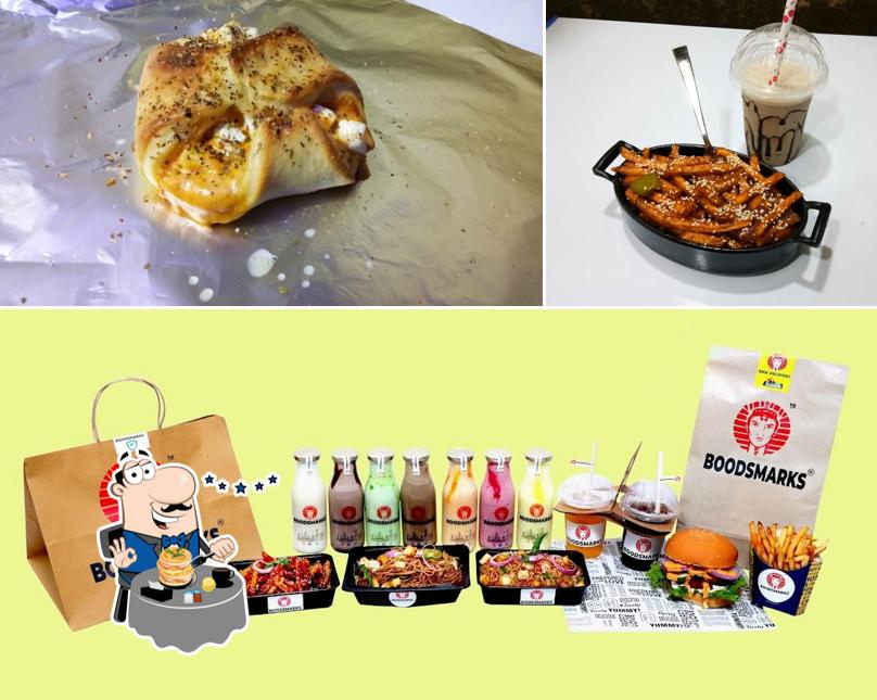 The restaurant's food and beverage