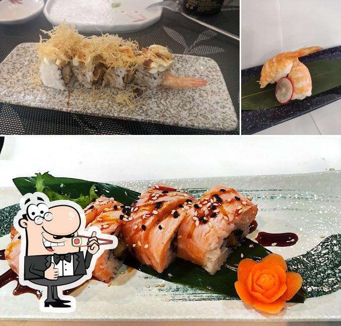 Ordina le varie opzioni di sushi