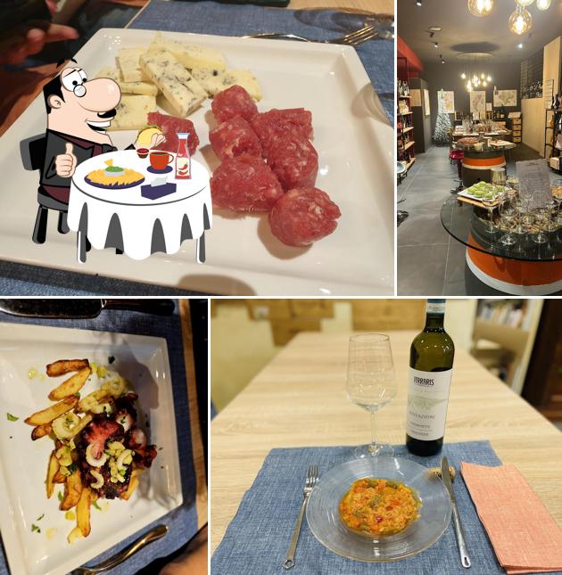 Piatto di formaggi al Buosi Enoteca Contemporanea Con Cucina