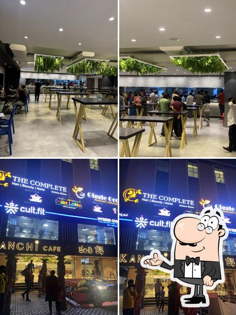 The interior of Kanchi Cafe