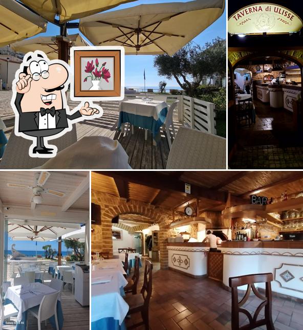Gli interni di Ristorante taverna Ulisse
