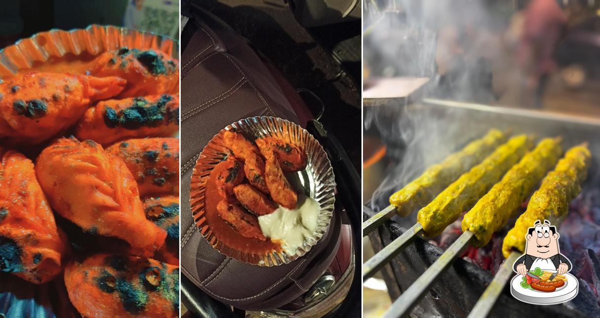 Food at The sizzling tandoor