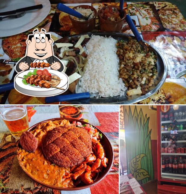 Platos en Canto do Acarajé