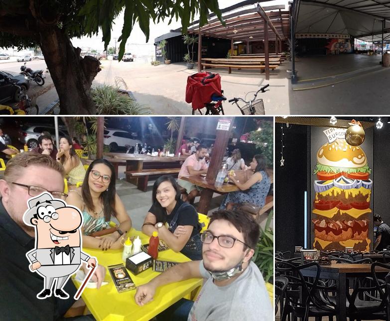 O exterior do Federal Burger - Restaurante e Hambúrgueria