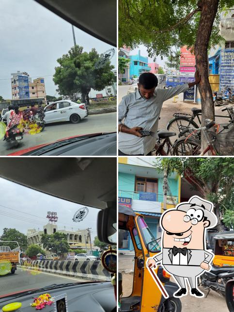 Check out how Madurai Sri Muniyandi Vilas looks outside