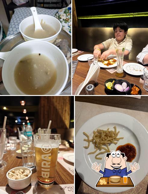 Clam chowder at Mini Punjab's