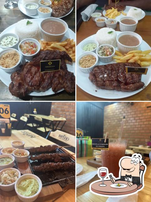 Mousse de chocolate em Clube da Carne Steakhouse