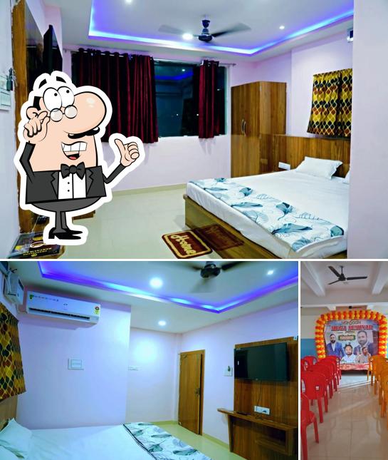 The interior of Hotel Chancellor, Padampur