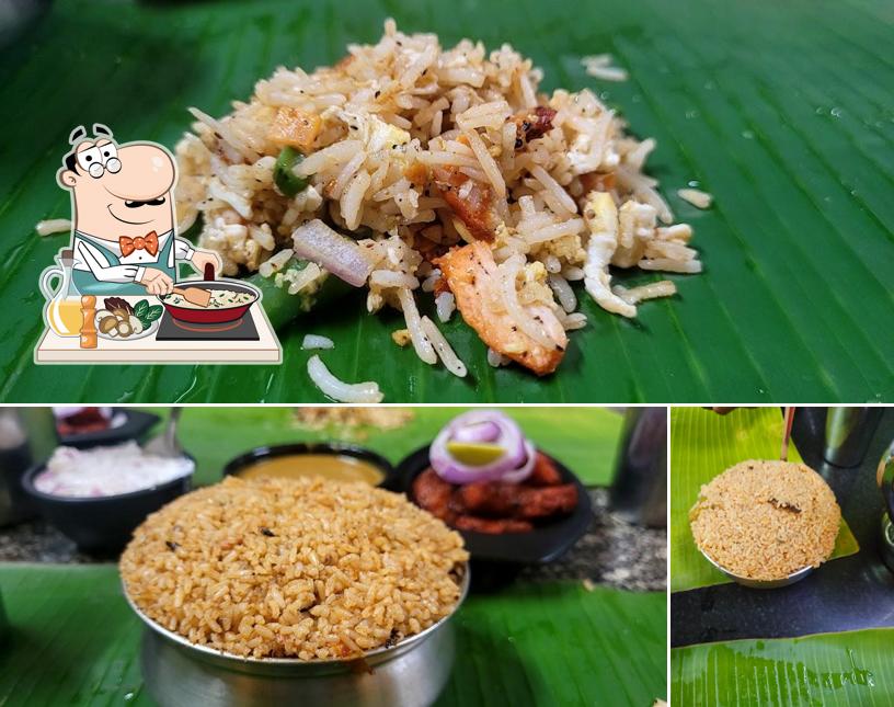 Fried rice at Madurai Konar Mess