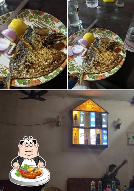 This is the picture displaying food and beverage at Samson Bar