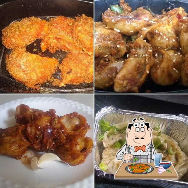 Chicken wings at Jangali Momos