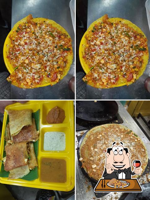 Get pizza at Nellai Dosa Kadai @ OMR Food Street Ambattur