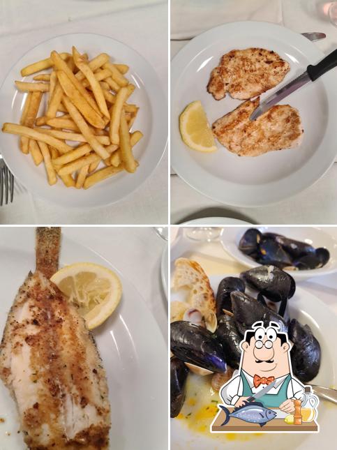 Salmone grigliato al Ristorante Gran Sasso Teramo